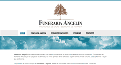 Desktop Screenshot of funerariaangelin.com