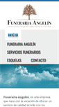 Mobile Screenshot of funerariaangelin.com